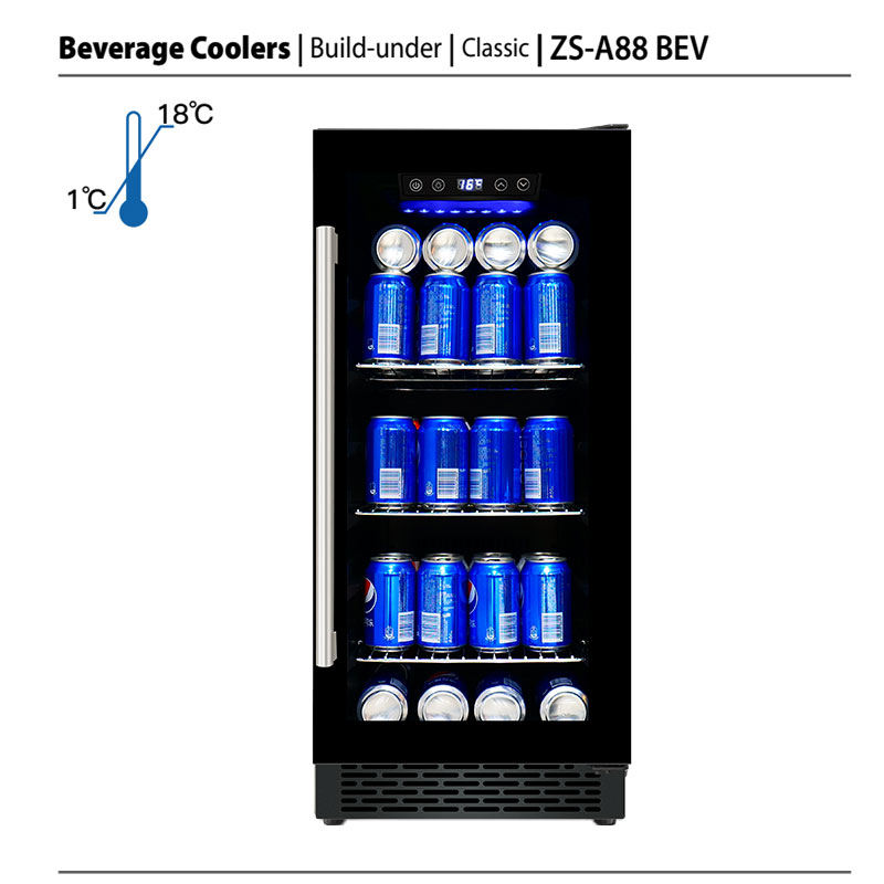 Oem Small Drink Bar Fridge Cus - Wine Beer Dual Zone ulasan dan harga