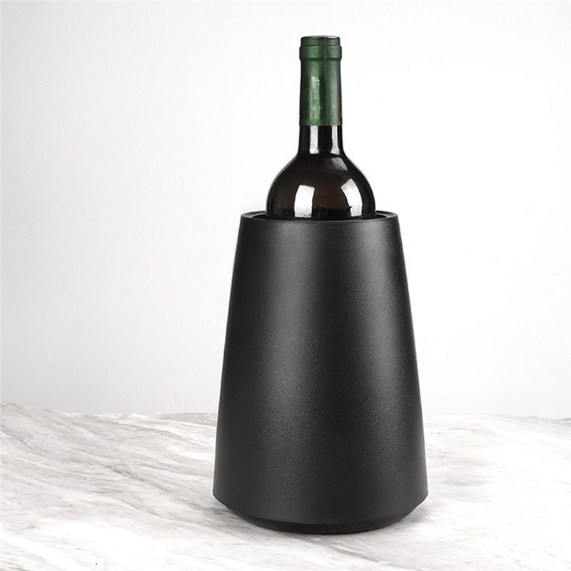 B23B Elegant Wine Cooler Black - Wine Chiller Sleeve ulasan dan harga