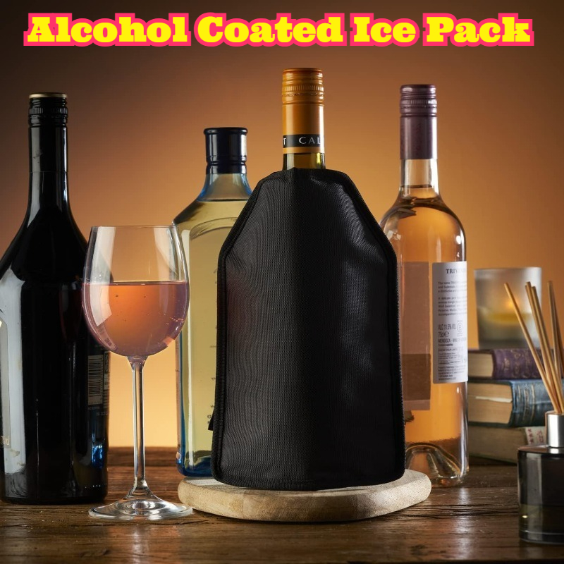 Nylon Fabric Gel Ice Wine Slee - Wine Chiller Sleeve ulasan dan harga