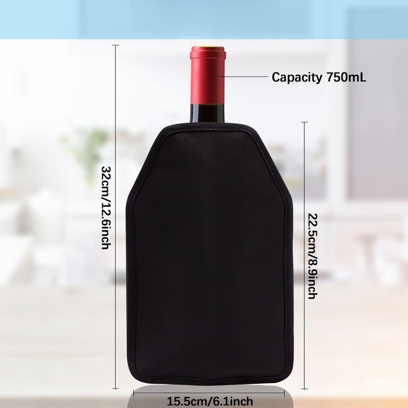 Nylon Fabric Gel Ice Wine Slee - Wine Chiller Sleeve ulasan dan harga