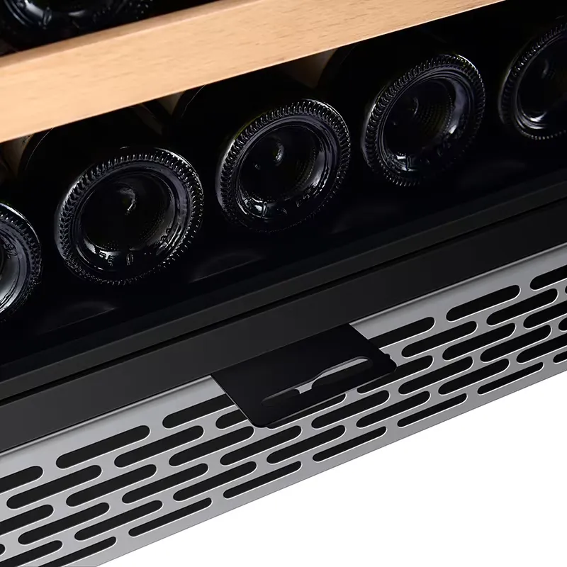 48 Bottle Wine Fridge Dual Gla - Wine Beer Dual Zone ulasan dan harga