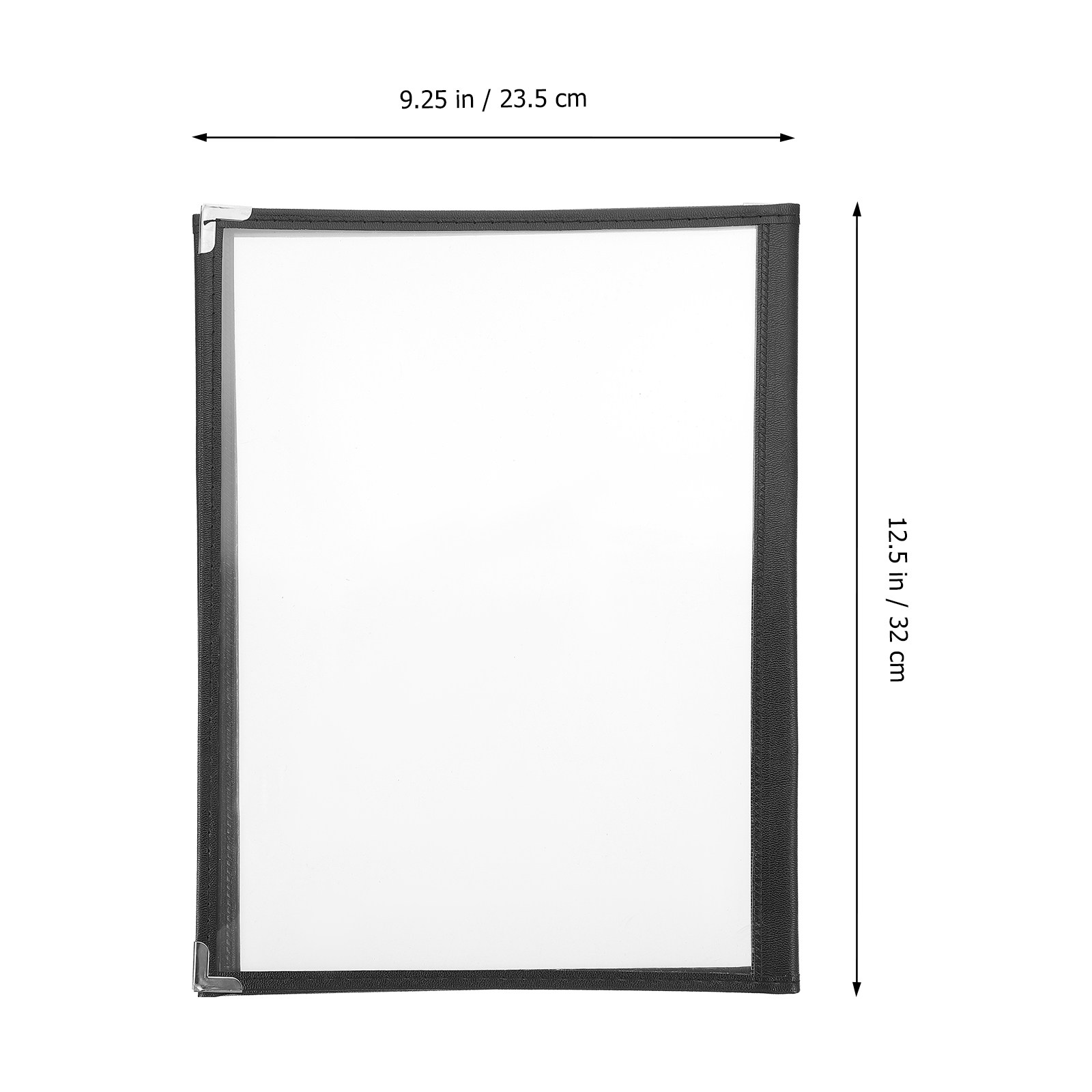2Pcs Transparent Menu Cover PV - Wine Beer Menu ulasan dan harga