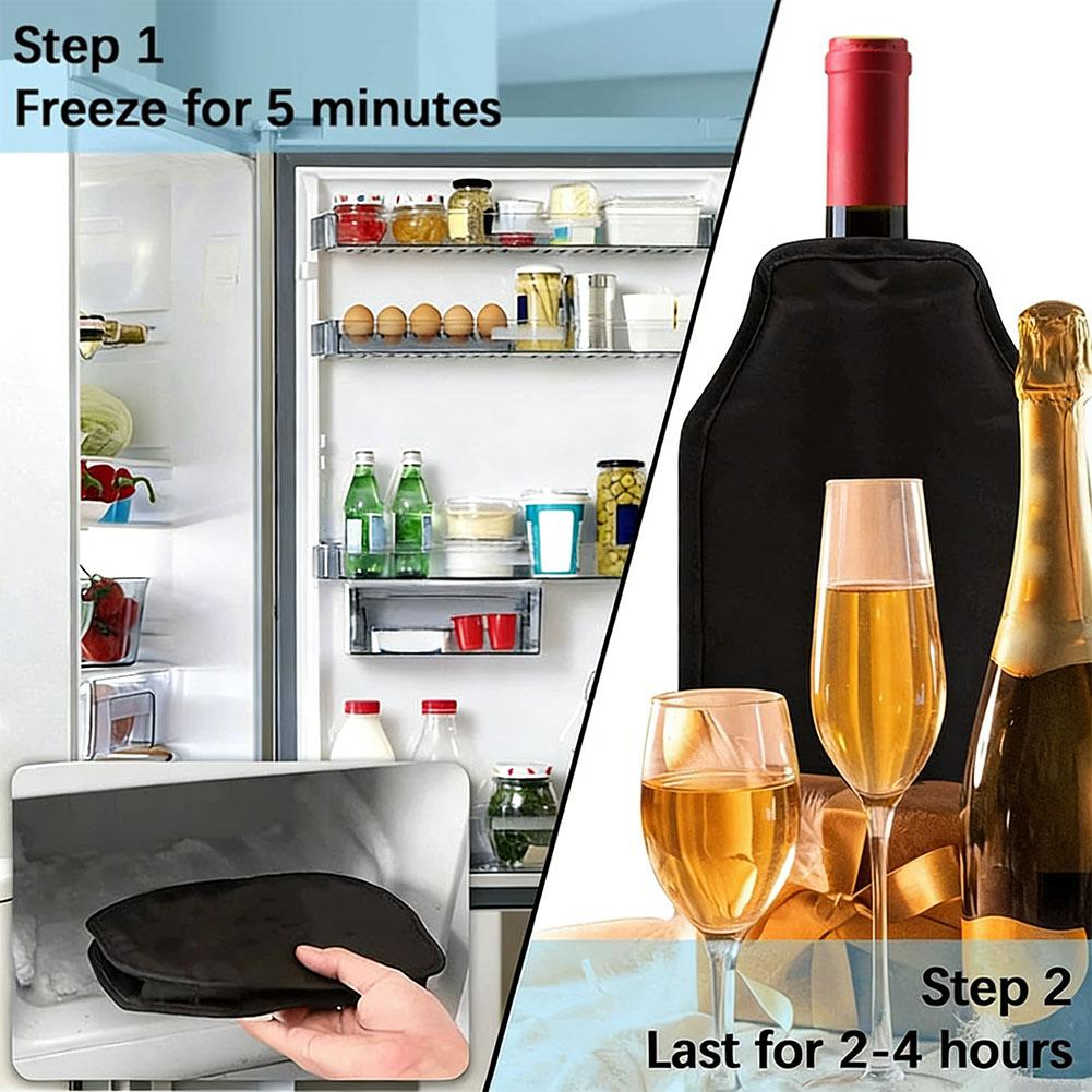 Ice Wine Cooler Sleeve Reusabl - Wine Chiller Sleeve ulasan dan harga
