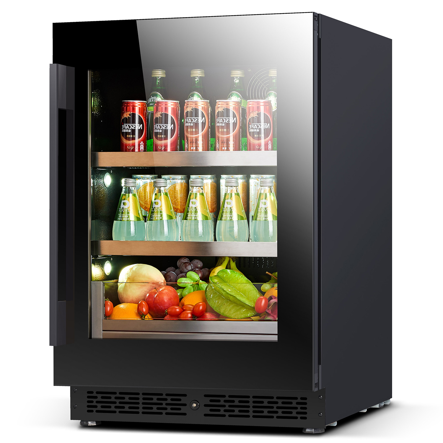 Sleek Built in Undercounter Be - Wine Beer Dual Zone ulasan dan harga
