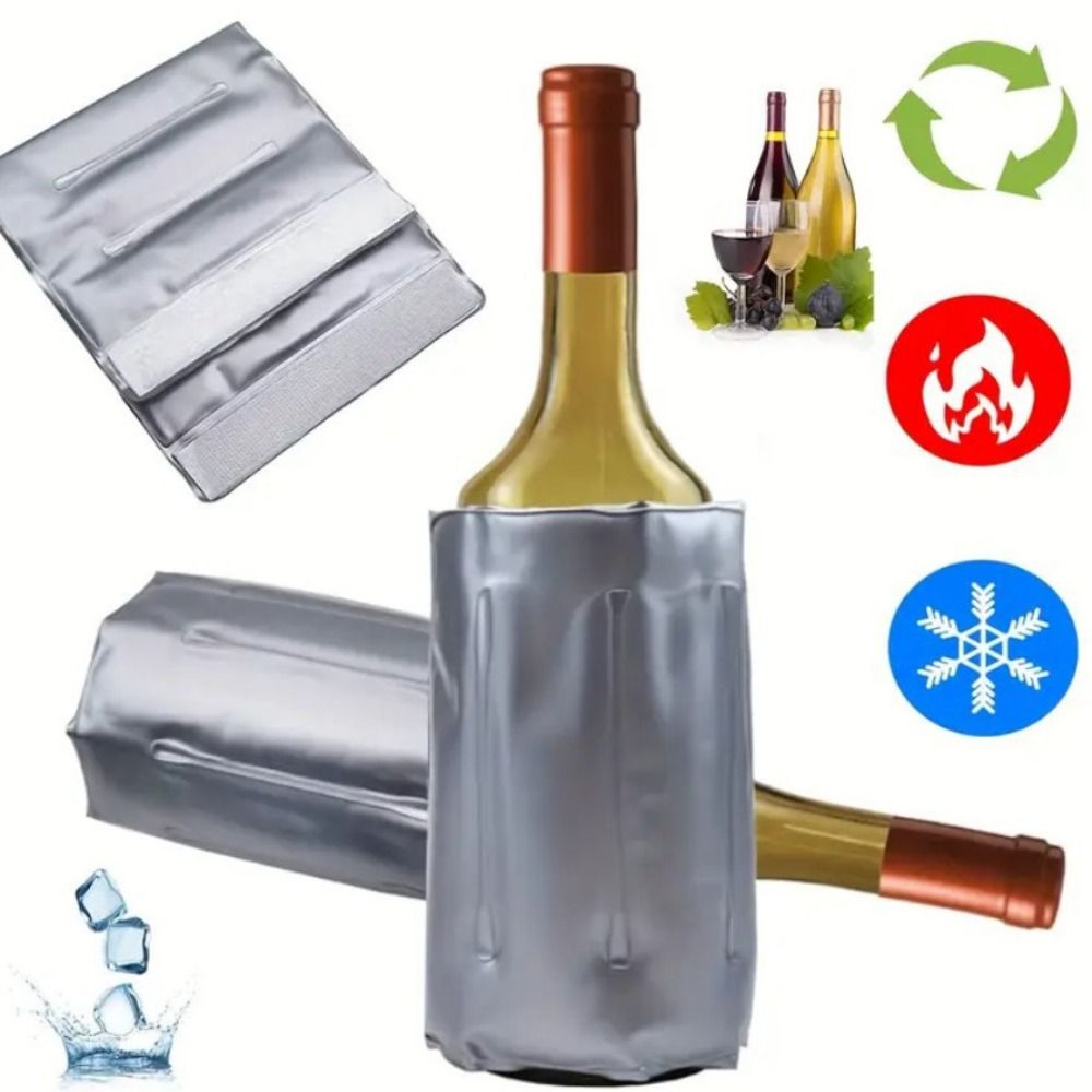 Reusable Wine Cooler Bag Quick - Wine Chiller Sleeve ulasan dan harga