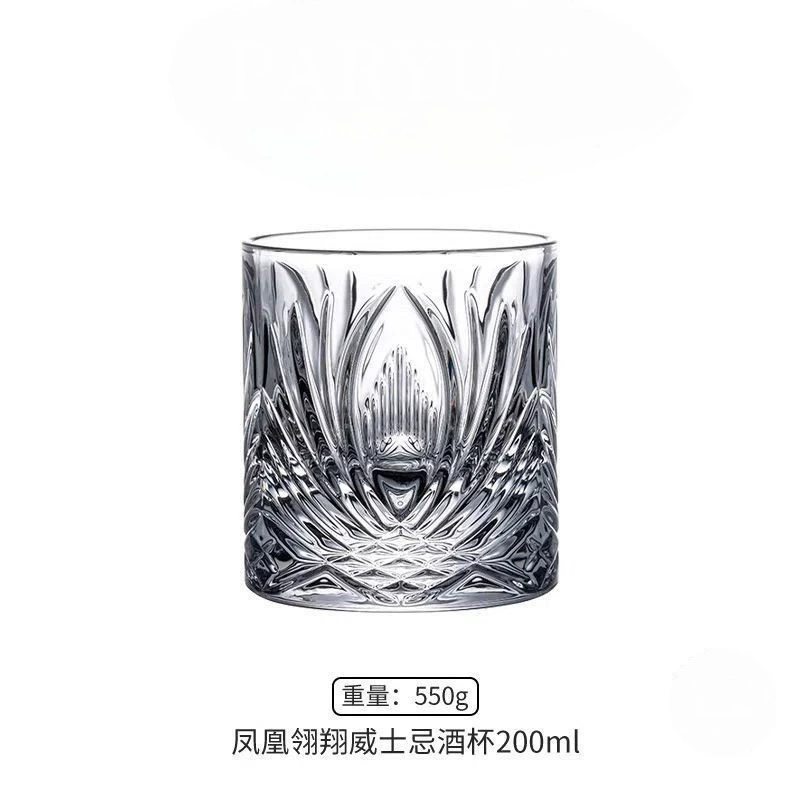 1PCS Glass Thick Bottomed Wine - Wine Beer Coffee Drink ulasan dan harga