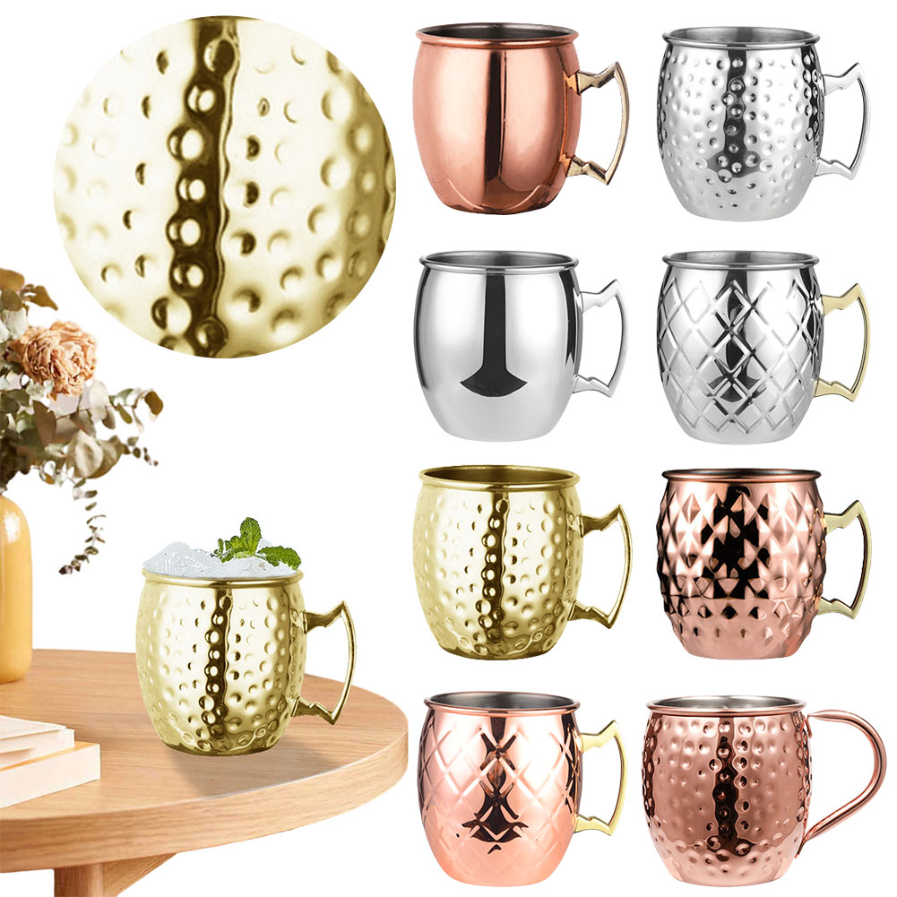 500ML Cocktail Wine Cup Moscow - Wine Beer Coffee Drink ulasan dan harga