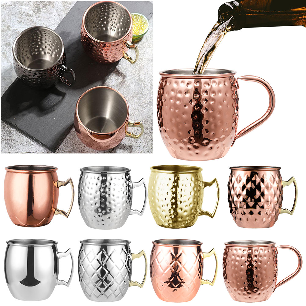 500ML Cocktail Wine Cup Moscow - Wine Beer Coffee Drink ulasan dan harga