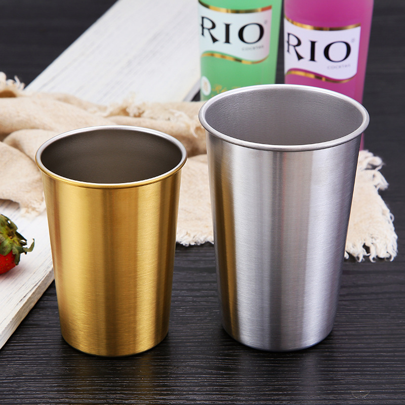 50Pcs/Lot 304 Stainless Steel  - Wine Beer Coffee Drink ulasan dan harga