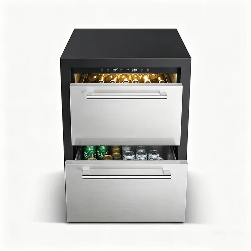 Black and Durable Stainless St - Wine Beer Dual Zone ulasan dan harga