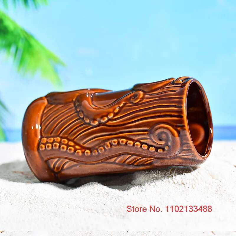 TIKI Bar Cocktail Cup Hawaii T - Wine Beer Indian ulasan dan harga