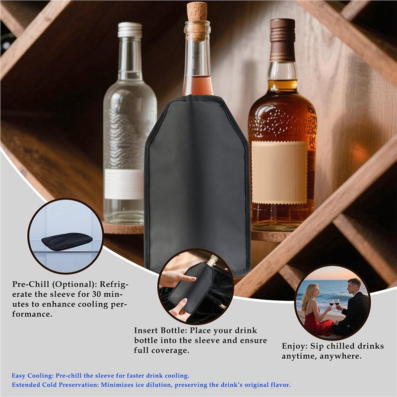 B-T 2X Wine Cooler Sleeve, Win - Wine Chiller Sleeve ulasan dan harga