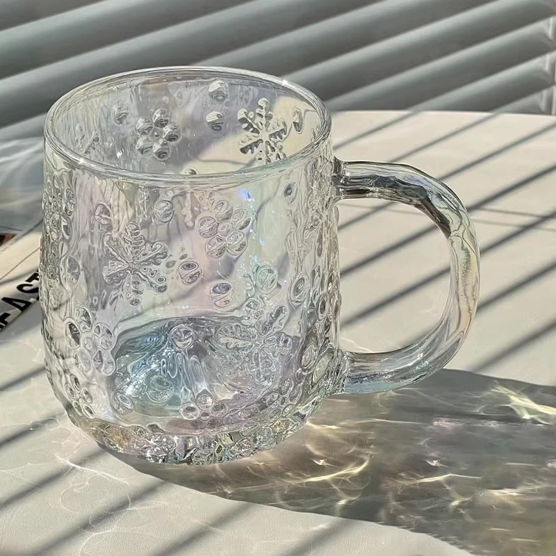 Cute Christmas Mug Gift Glass  - Wine Beer Coffee Drink ulasan dan harga