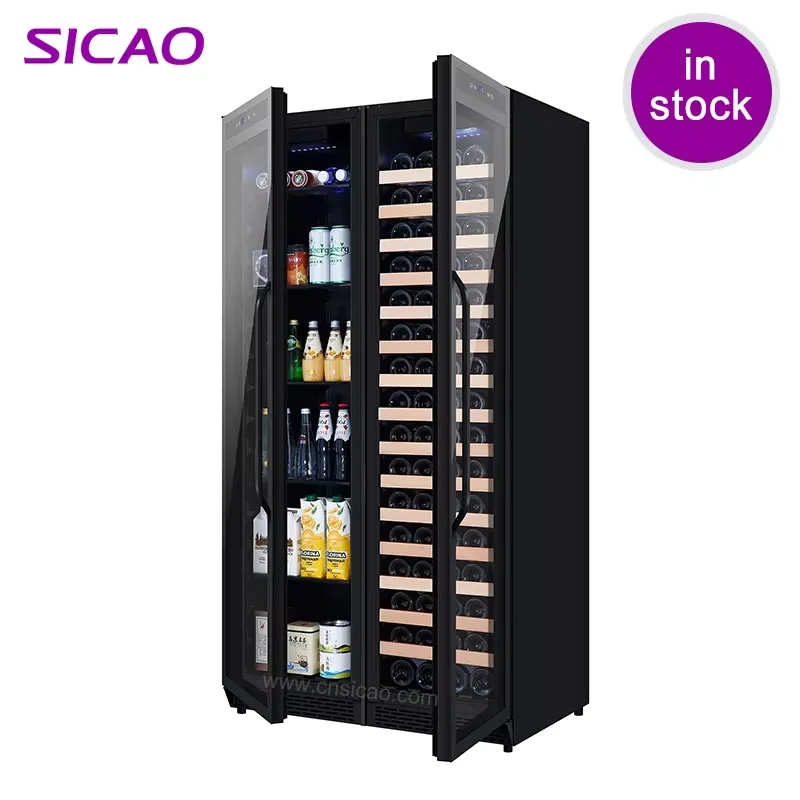 Built In Beverage Fridge Doubl - Wine Beer Dual Zone ulasan dan harga