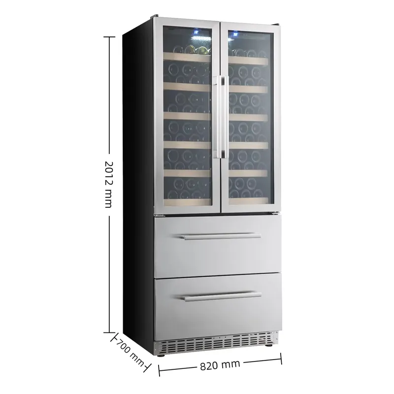 NE-362 Commercial Home Constan - Wine Beer Dual Zone ulasan dan harga