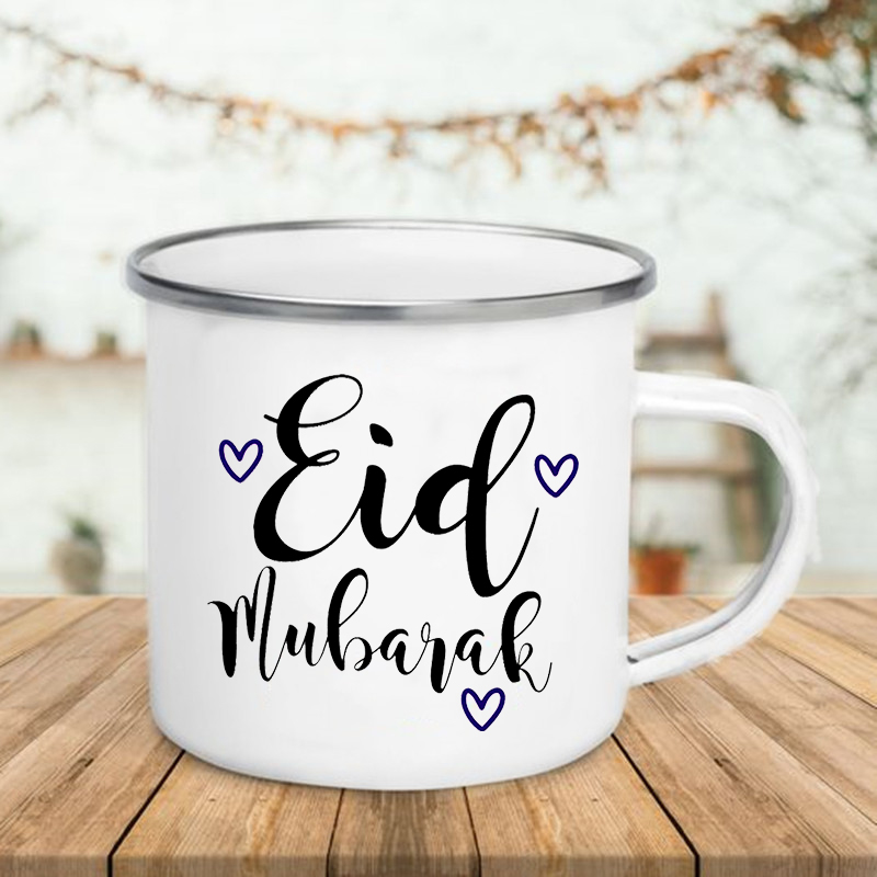 Happy Eid Moon Printed Creativ - Wine Beer Coffee Drink ulasan dan harga